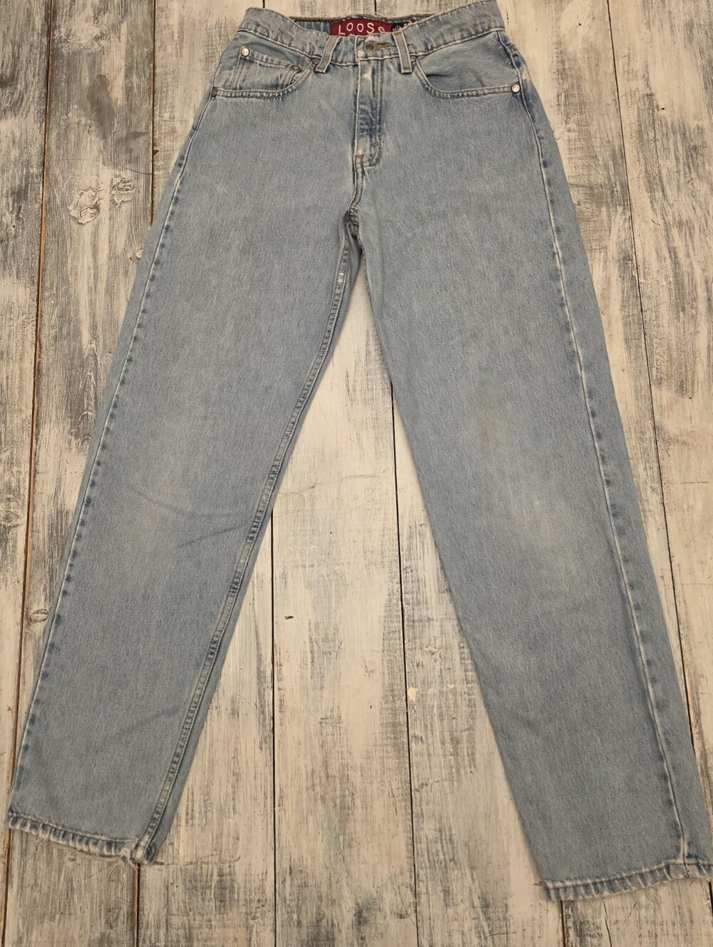 Vintage Levi's Silver Tab Light Blue High Rise Loose Fit Jeans 90s